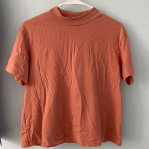 Peachy turtle neck t-shirt